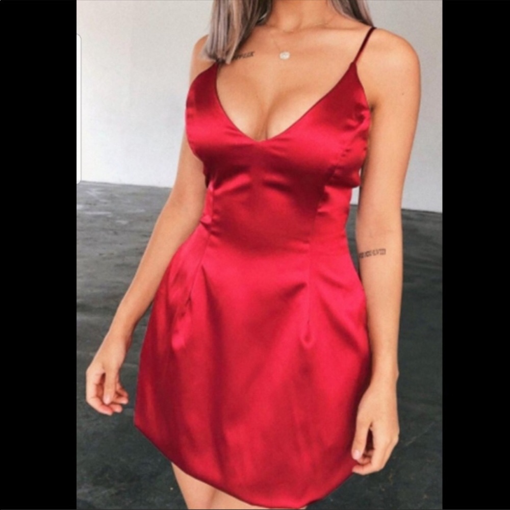 Red Selena Dress